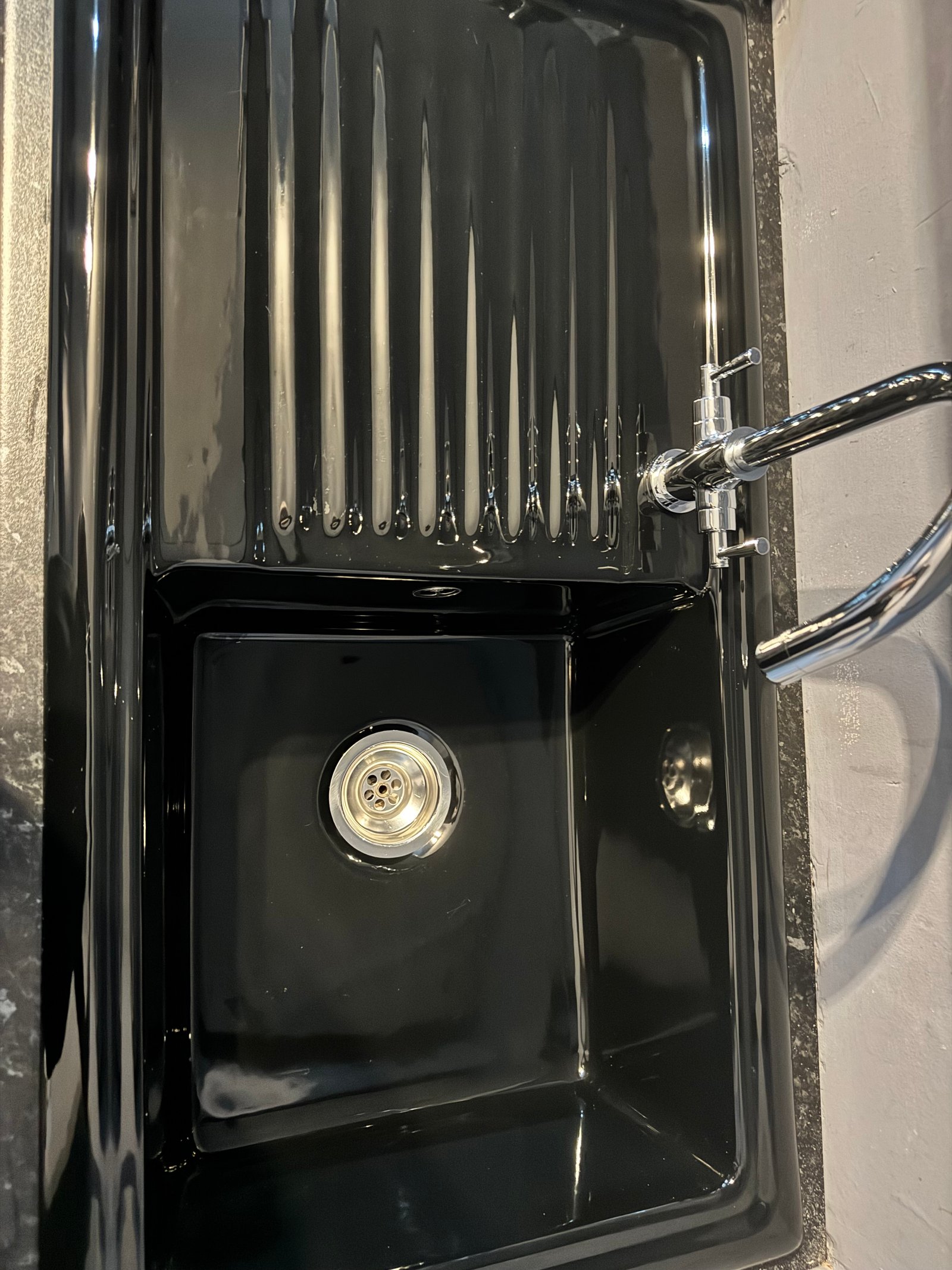 Kitchen sink clean